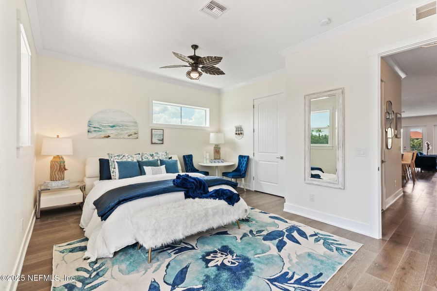 Furnished interior view inside a new home in , Palm Coast (Image 17). Furnished interior view inside a new home in , Palm Coast (Image 17).