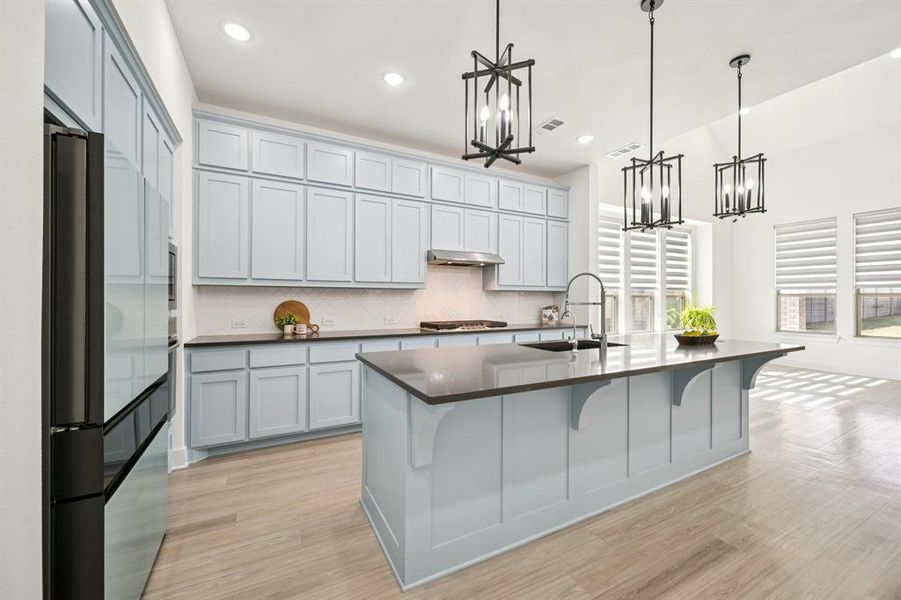 Furnished interior view inside a new home in , McKinney (Image 26).