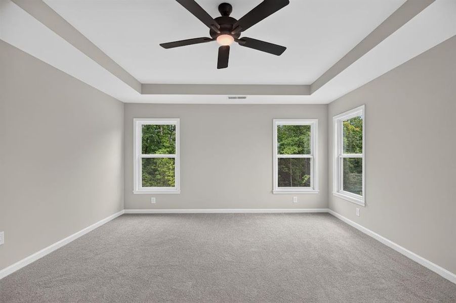 Spacious, unfurnished interior of a new home in Pickens Bluff, Hiram (Image 28).