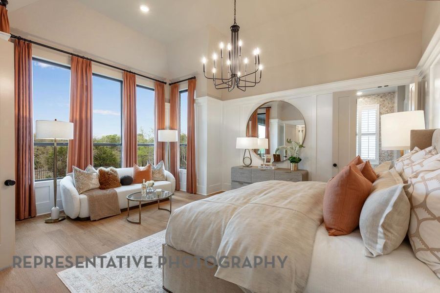 Furnished interior view inside a new home in Briarley, Montgomery (Image 7). Furnished interior view inside a new home in Briarley, Montgomery (Image 7).