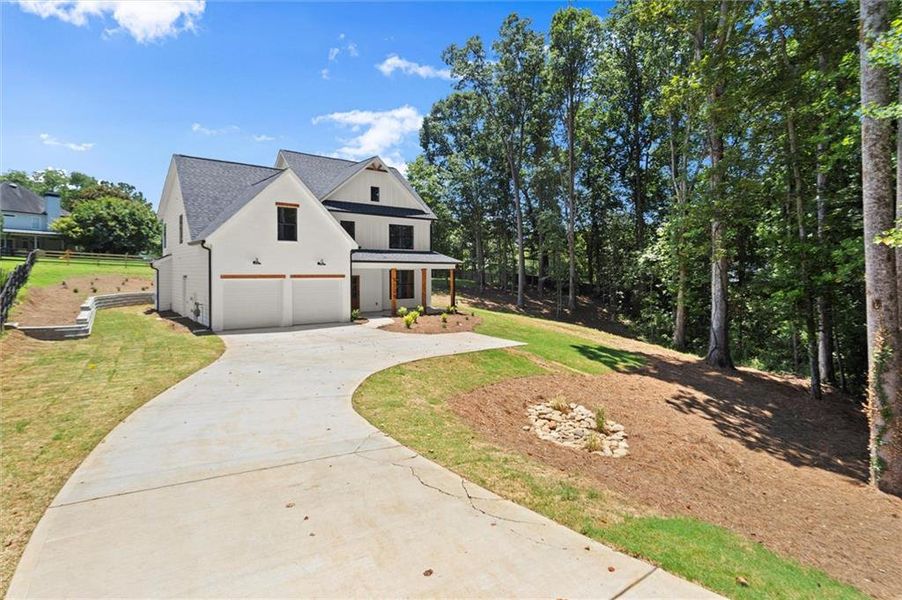 Exterior details and patio area of a home in , Cumming (Image 30). Exterior details and patio area of a home in , Cumming (Image 30).