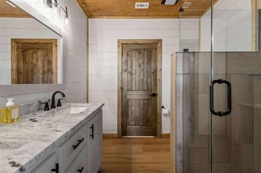 Furnished interior view inside a new home in , Blue Ridge (Image 35). Furnished interior view inside a new home in , Blue Ridge (Image 35).