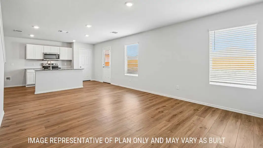 Spacious, unfurnished interior of a new home in Pecan Creek, Temple (Image 13). Spacious, unfurnished interior of a new home in Pecan Creek, Temple (Image 13).