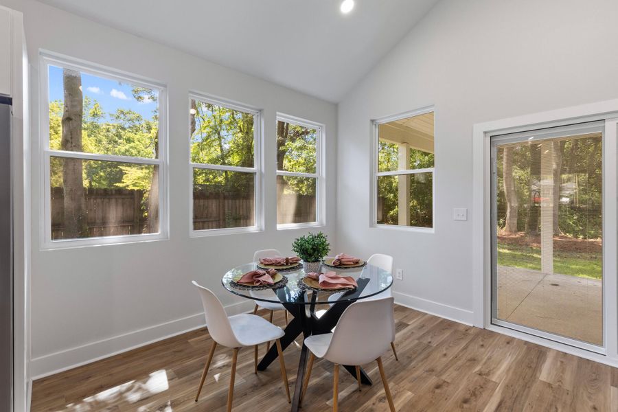 Furnished interior view inside a new home in , North Charleston (Image 9).