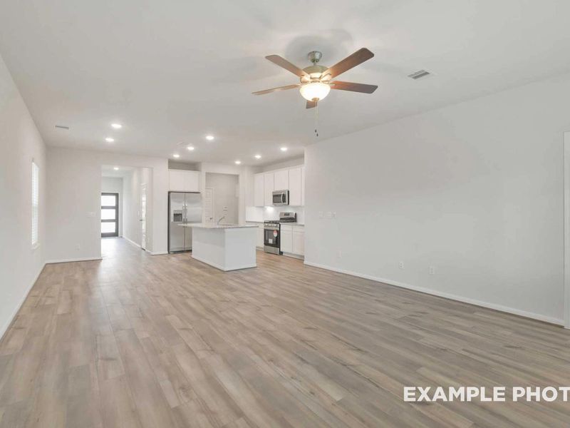 Representative unfurnished interior of a home built from the The Brazos F by Davidson Homes LLC in Windmill Estates, Magnolia (Image 23). Representative unfurnished interior of a home built from the The Brazos F by Davidson Homes LLC in Windmill Estates, Magnolia (Image 23).