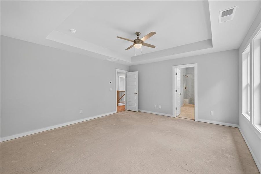 Spacious, unfurnished interior of a new home in The Manor at Gainesville Township, Gainesville (Image 19).
