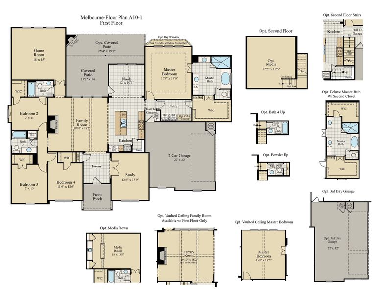 Melbourne Floor Plan