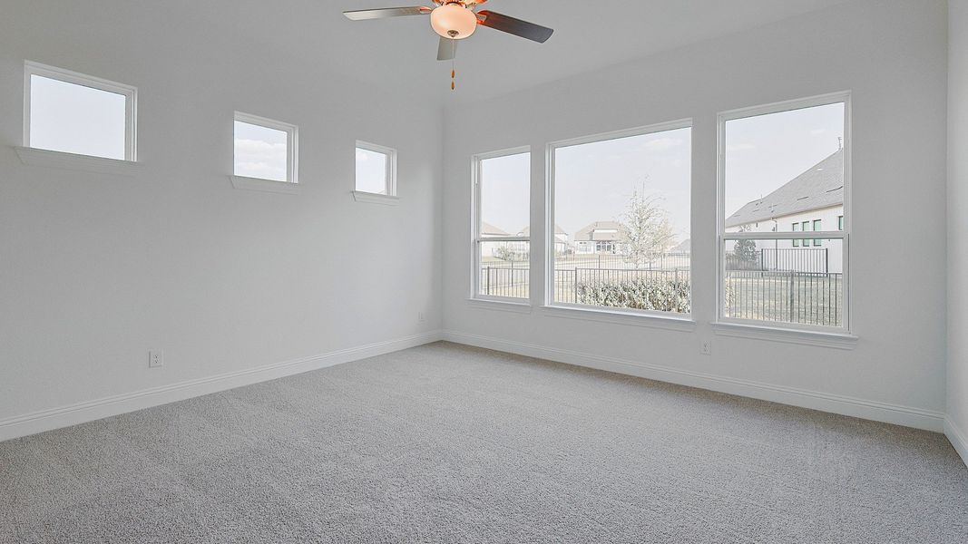 Representative furnished interior of a home built from the Villanova by DRB Homes in Brookewater, Rosenberg (Image 9).