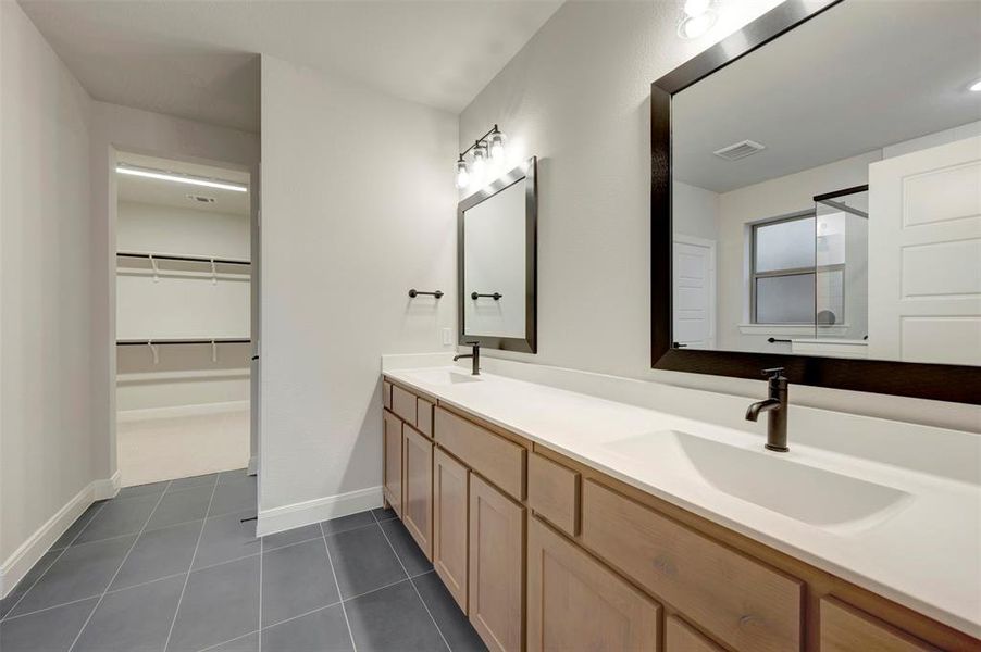 Furnished interior view inside a new home in Karis - Village Series, Crowley (Image 6).