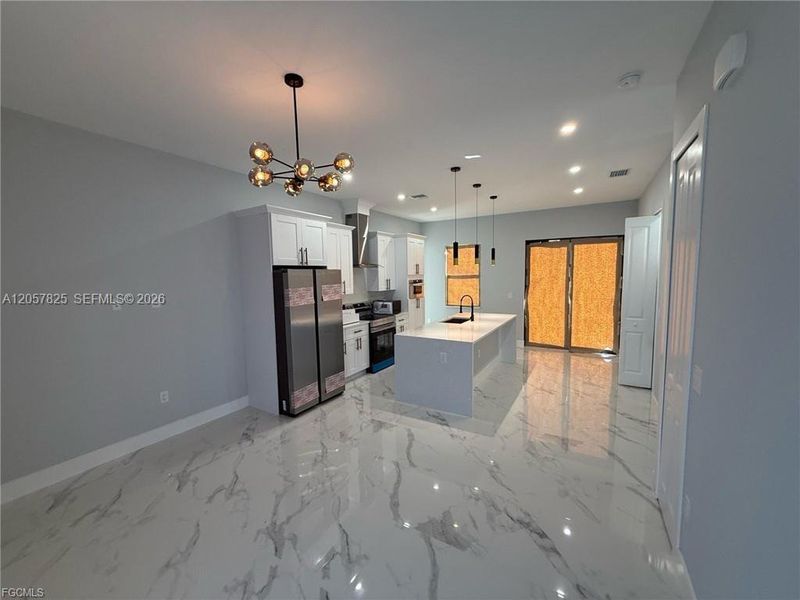 Furnished interior view inside a new home in , Lehigh Acres (Image 6).