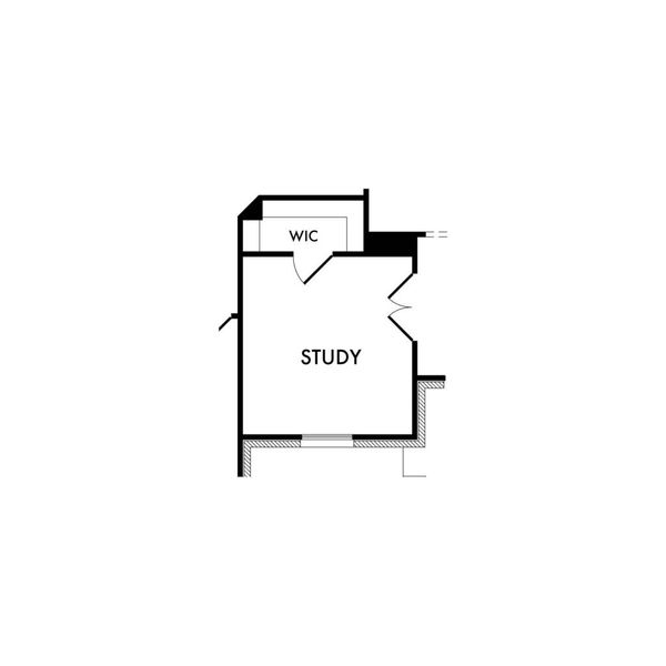 2D floor plan layout of this home in Stone Eagle, Azle, TX (Image 4).