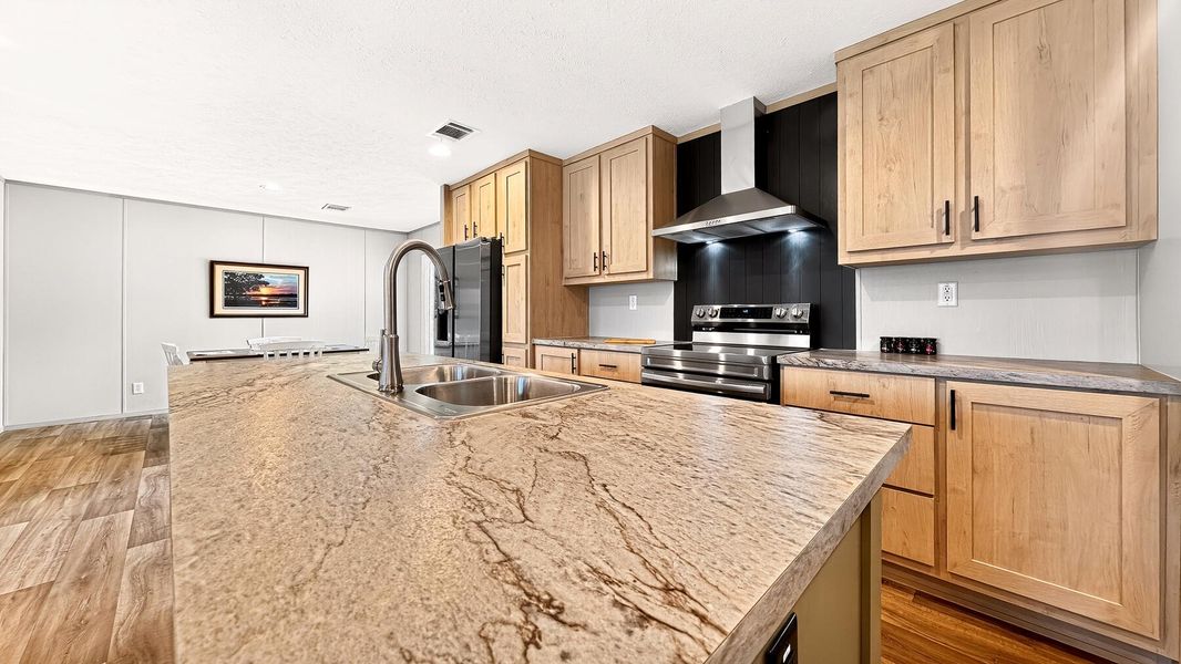 Furnished interior view inside a new home in , Vance (Image 36).