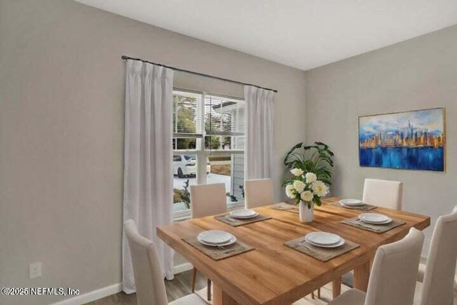 Furnished interior view inside a new home in , Jacksonville (Image 12). Furnished interior view inside a new home in , Jacksonville (Image 12).