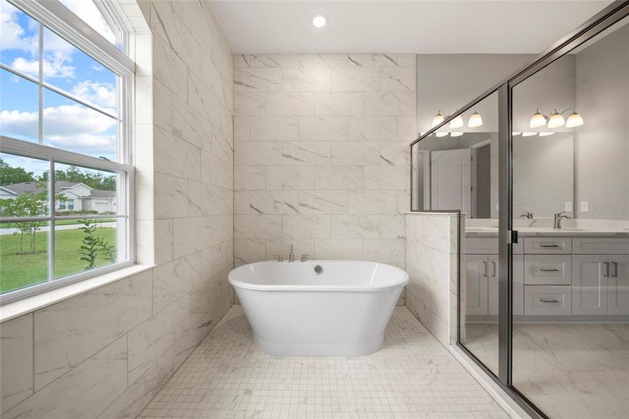 Furnished interior view inside a new home in , Homosassa (Image 8).