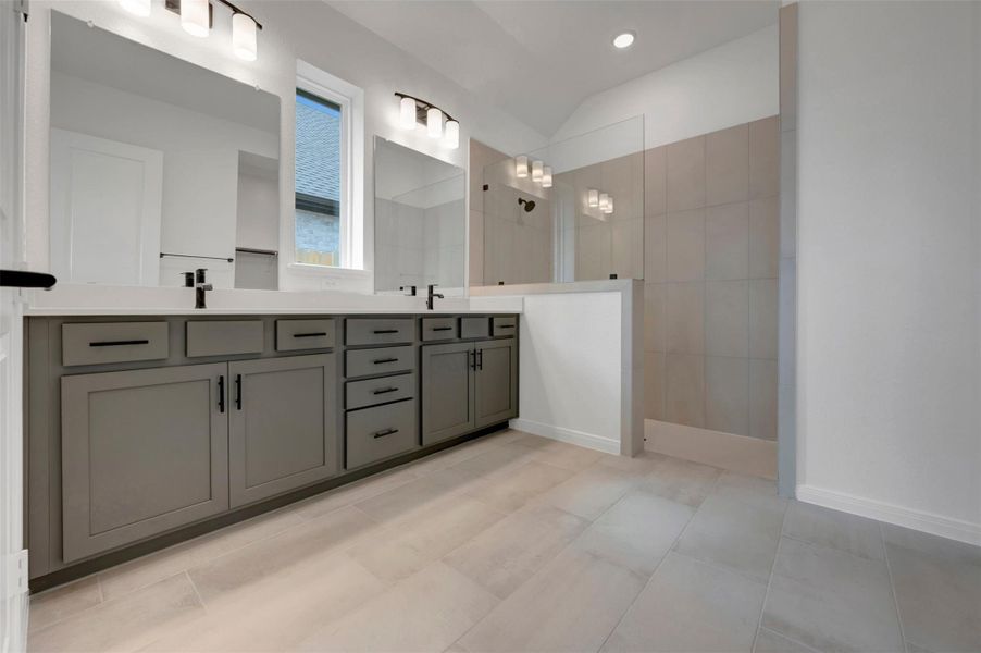 Furnished interior view inside a new home in Jordan Ranch - Terrace Collection, Fulshear (Image 10).