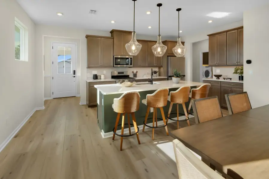 Furnished interior view inside a new home in RiverTown, St. Johns (Image 6).