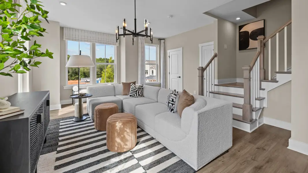 The Landon Plan by DRB Homes in Charlotte, NC - Living Area
