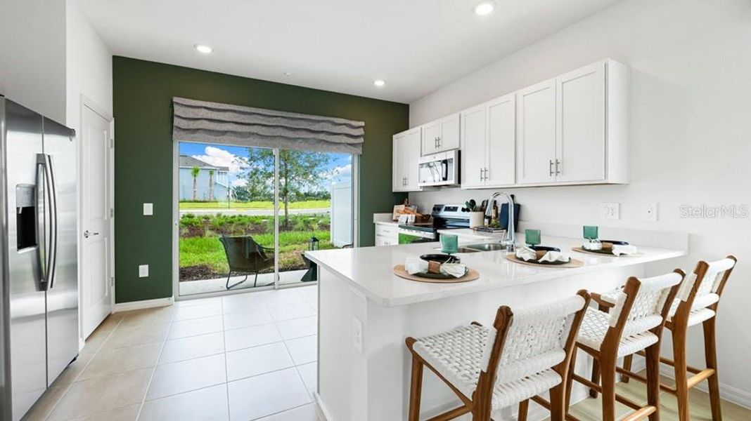 Furnished interior view inside a new home in Firethorn, Parrish (Image 3).