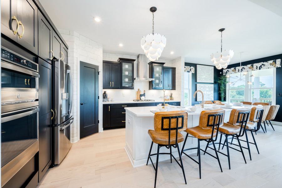 Representative furnished interior of a home built from the Clay by Fischer Homes in Veranda Manor, Canton (Image 13).