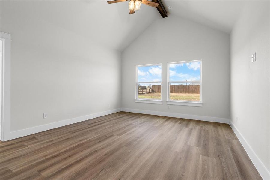 Spacious, unfurnished interior of a new home in Green Prairie Estates, Dish (Image 29). Spacious, unfurnished interior of a new home in Green Prairie Estates, Dish (Image 29).
