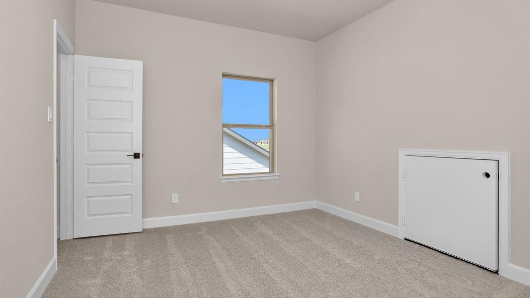 Spacious, unfurnished interior of a new home in Cross Creek West 55', Fulshear (Image 14). Spacious, unfurnished interior of a new home in Cross Creek West 55', Fulshear (Image 14).