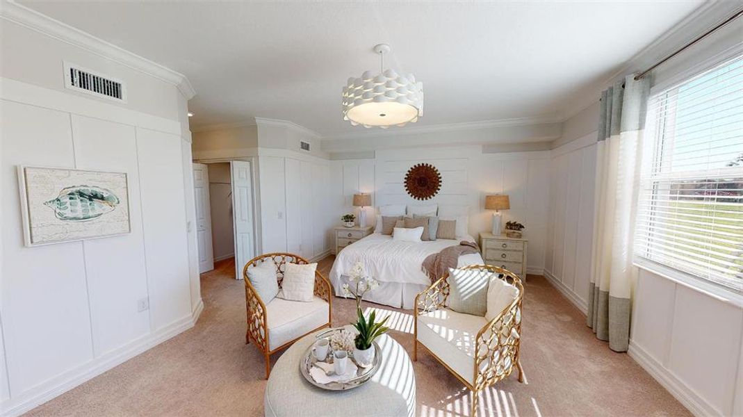 Furnished interior view inside a new home in Wellen Park Golf & Country Club, Venice (Image 24).