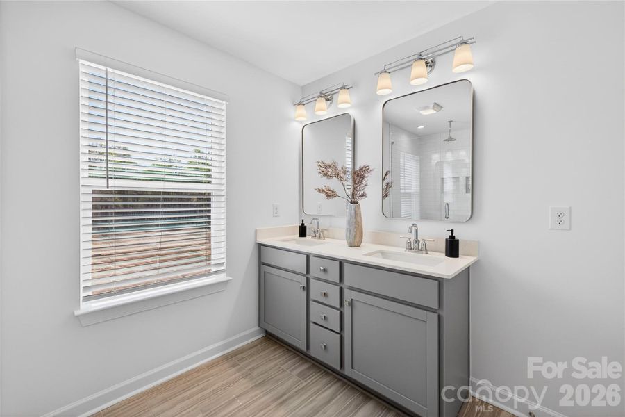 Furnished interior view inside a new home in , Troutman (Image 18).