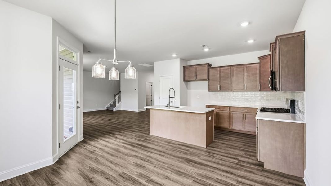 Furnished interior view inside a new home in Briargate, Fountain Inn (Image 8).