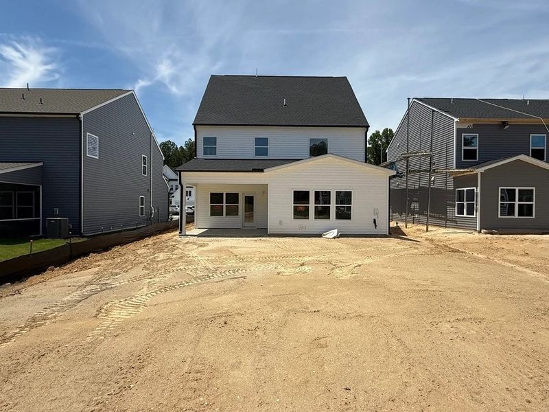 Exterior details and patio area of a home in The Point, Rolesville (Image 4).