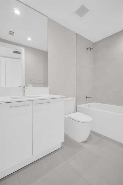 Furnished interior view inside a new home in , St. Petersburg (Image 12).