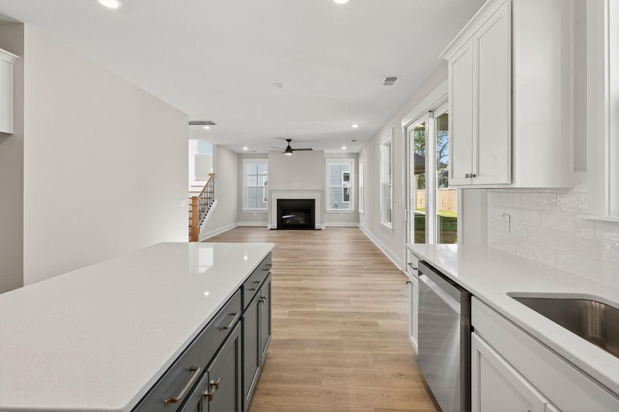 Furnished interior view inside a new home in Creek Pointe, Moncks Corner (Image 6).