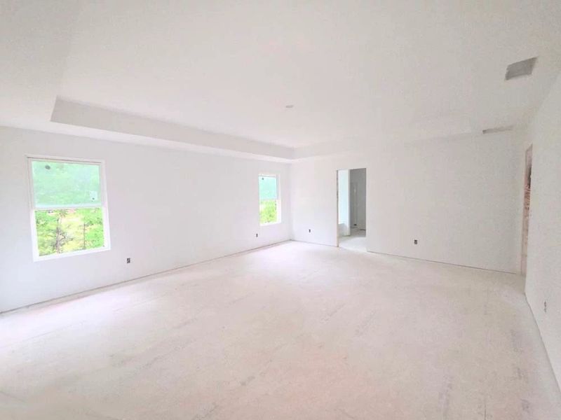 Primary Bedroom Construction Progress