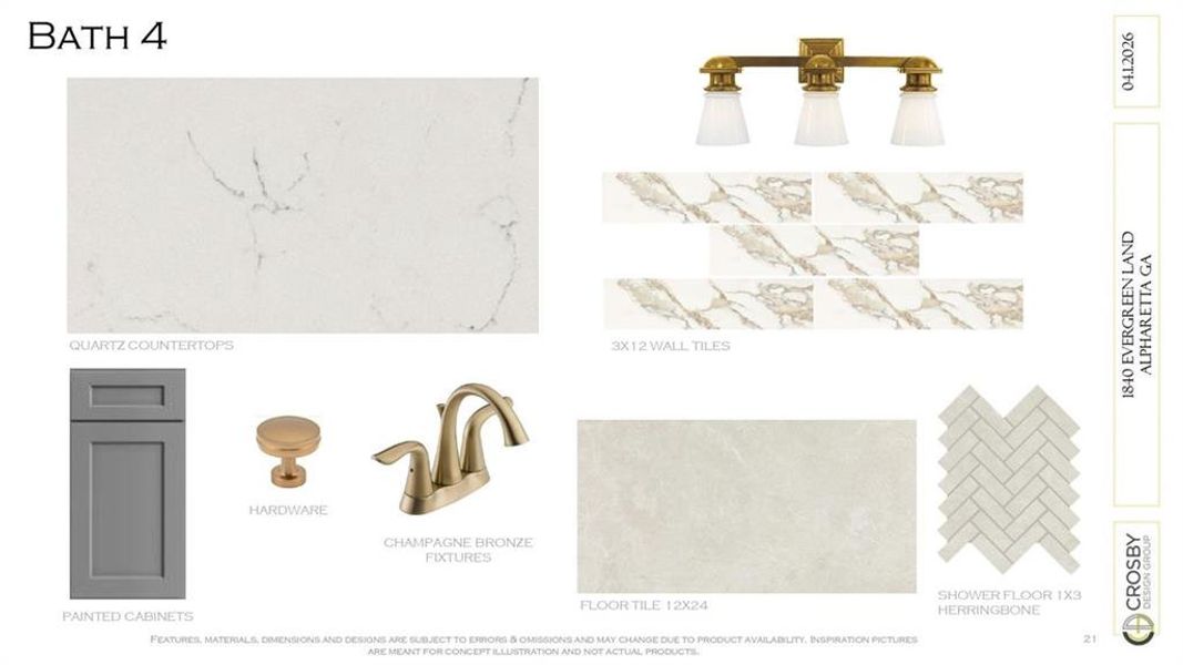 Sample of building materials used in homes in , Alpharetta (Image 14). Sample of building materials used in homes in , Alpharetta (Image 14).