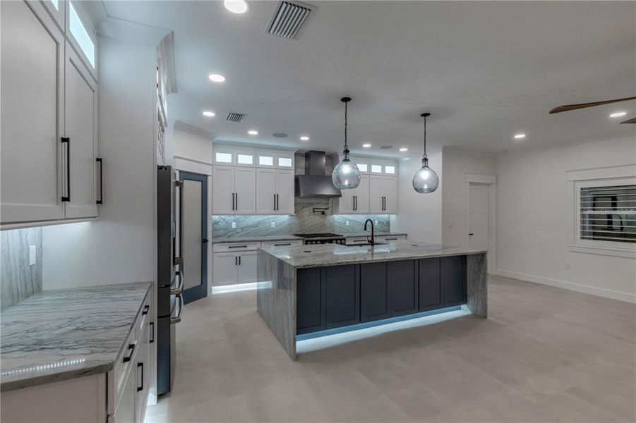 Furnished interior view inside a new home in , New Smyrna Beach (Image 17).