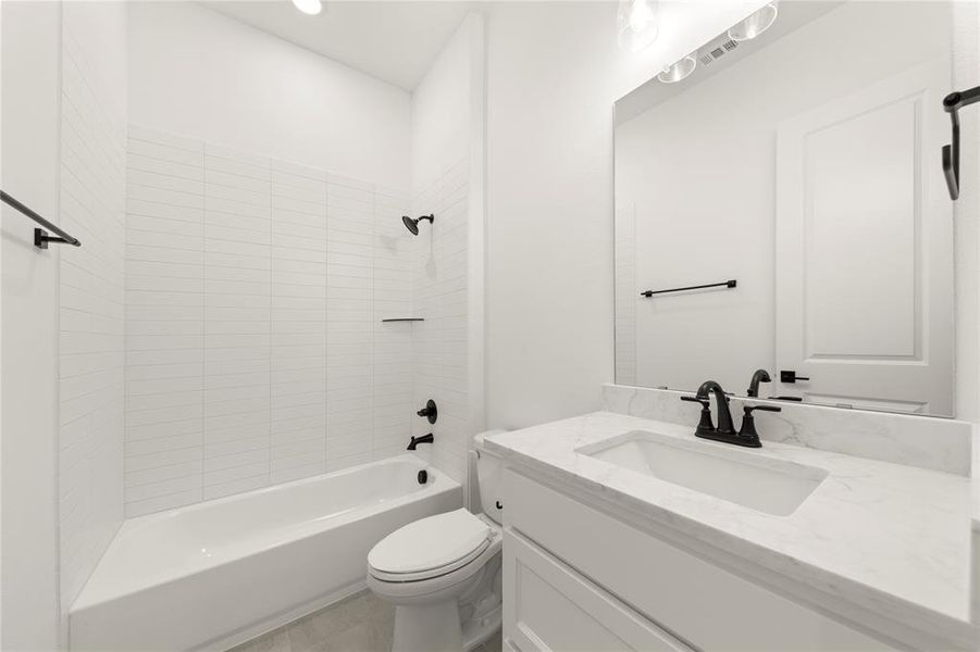 Furnished interior view inside a new home in Lakewood at Brookhollow – 60′, Prosper (Image 17). Furnished interior view inside a new home in Lakewood at Brookhollow – 60′, Prosper (Image 17).