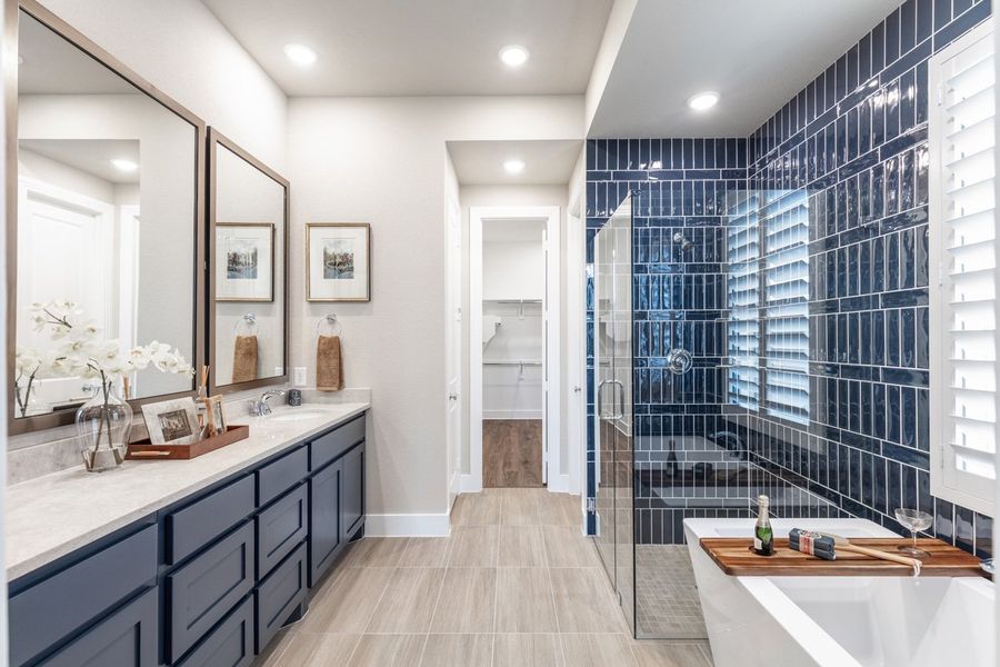 Representative Primary Bathroom - some options shown Representative Primary Bathroom - some options shown