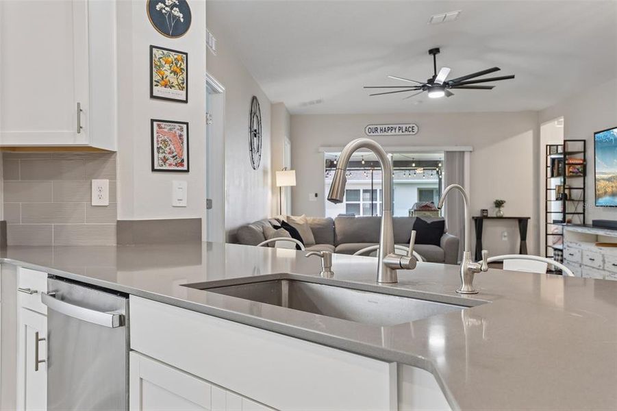 Furnished interior view inside a new home in Bridgewalk, St. Cloud (Image 7).