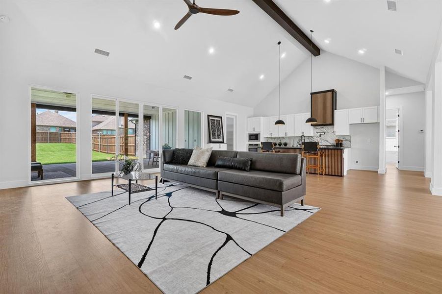 Furnished interior view inside a new home in , Forney (Image 6).