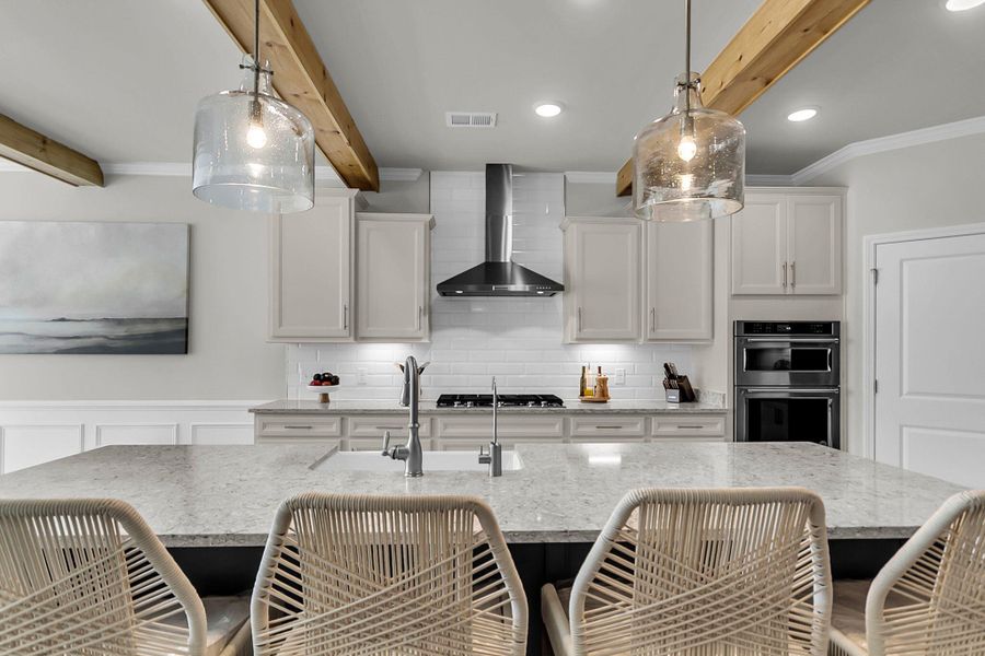 Furnished interior view inside a new home in Sea Island Preserve, Johns Island (Image 6).