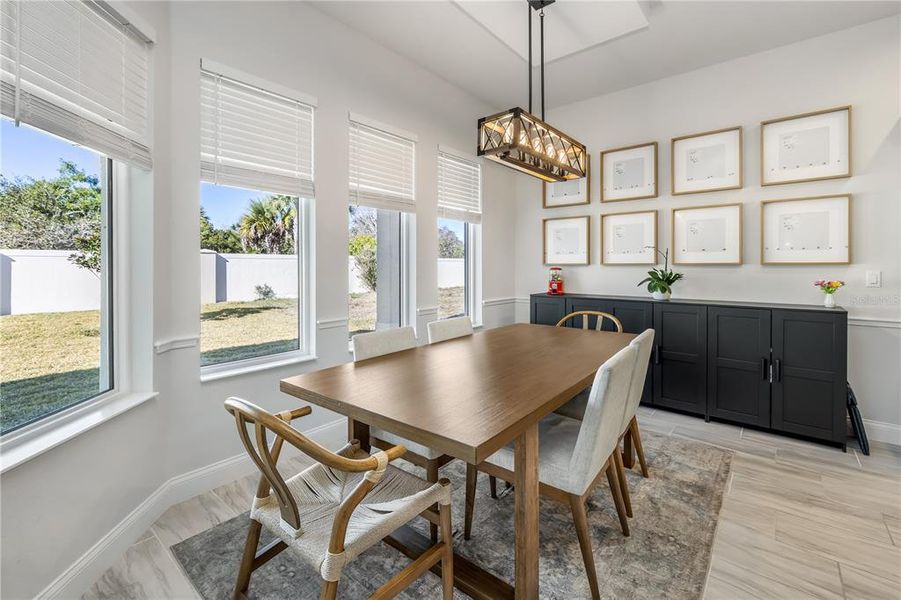 Furnished interior view inside a new home in Marina Del Palma, Palm Coast (Image 12).