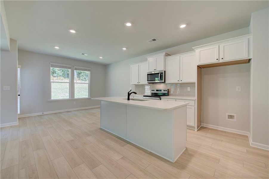 Furnished interior view inside a new home in Westminster, Covington (Image 5).