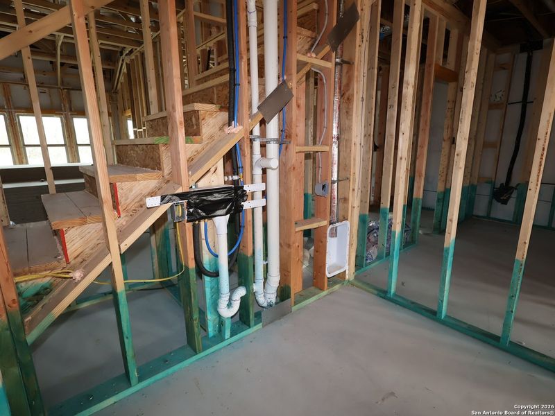 In-progress construction of a new home in Greenspoint Heights, Seguin, TX (Image 33).