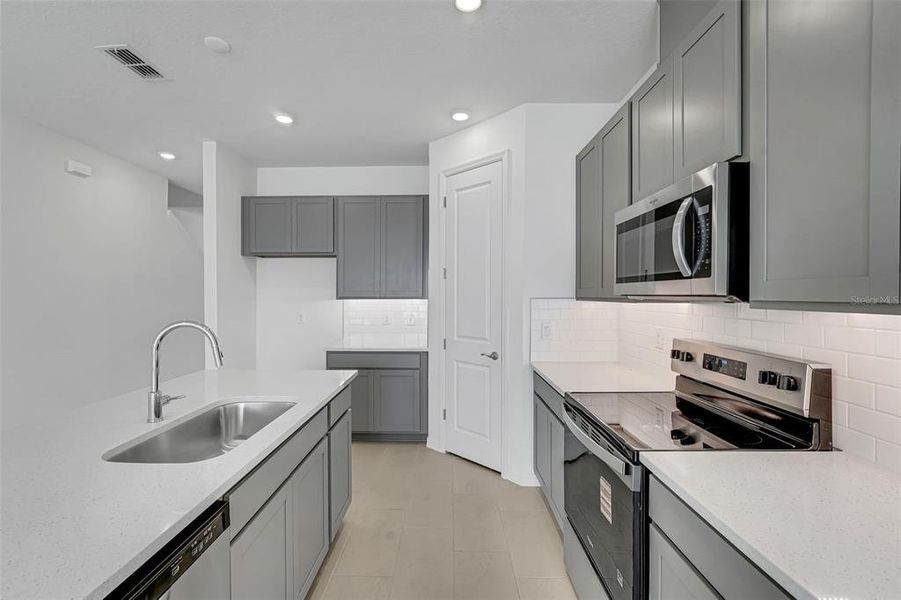 Furnished interior view inside a new home in Shores at Mirada, San Antonio (Image 9).