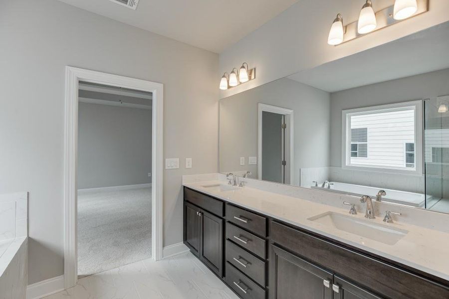 Furnished interior view inside a new home in Hemingway, Flowery Branch (Image 15).