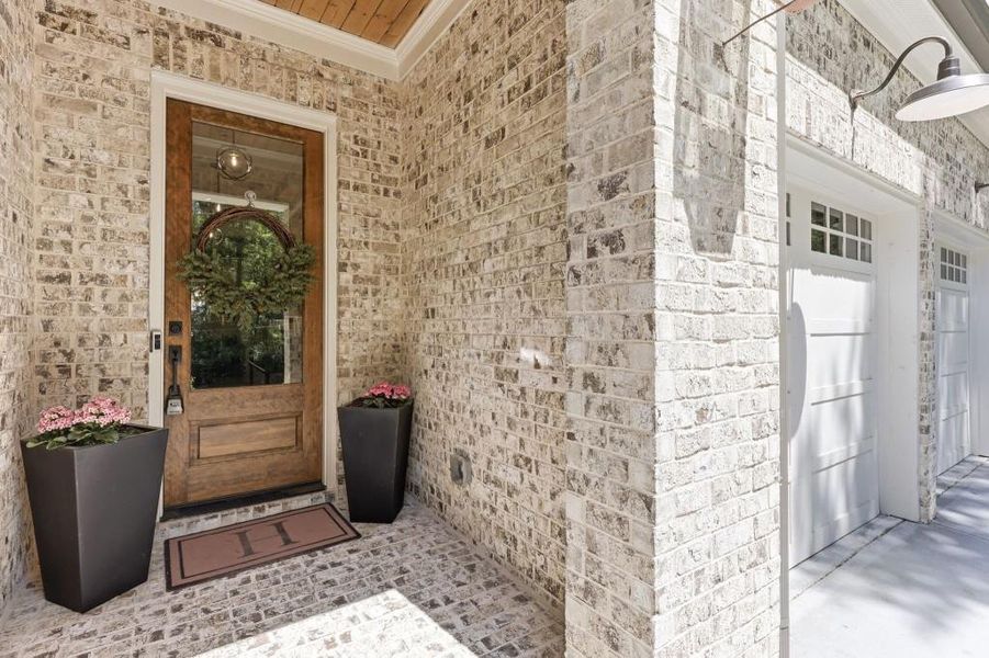Exterior details and patio area of a home in , Chamblee (Image 25).
