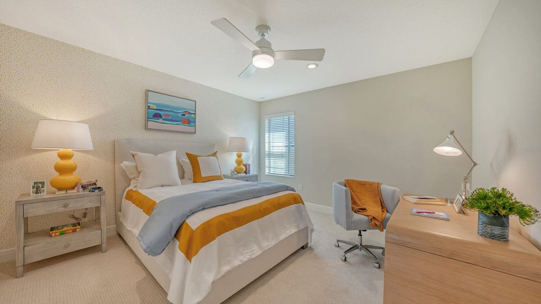 Furnished interior view inside a new home in SkySail Real Estate and Homes for Sale in Naples, FL - Neal Communities, Naples (Image 5).