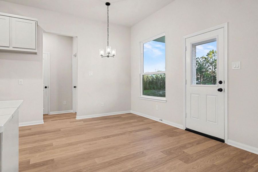 Spacious, unfurnished interior of a new home in Rose Hill Estates, Willis (Image 38).