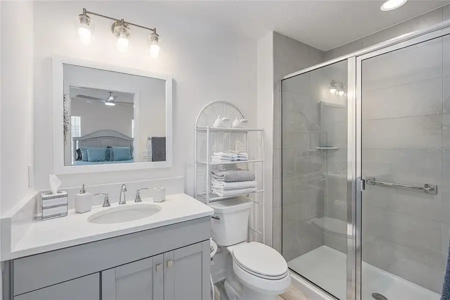 Furnished interior view inside a new home in , The Villages (Image 11).