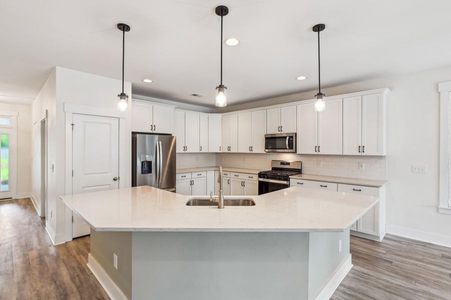 Furnished interior view inside a new home in , Summerville (Image 5). Furnished interior view inside a new home in , Summerville (Image 5).