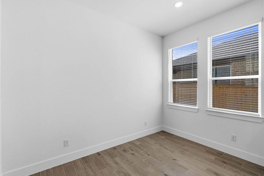Spacious, unfurnished interior of a new home in Bridgeland, Cypress (Image 29). Spacious, unfurnished interior of a new home in Bridgeland, Cypress (Image 29).